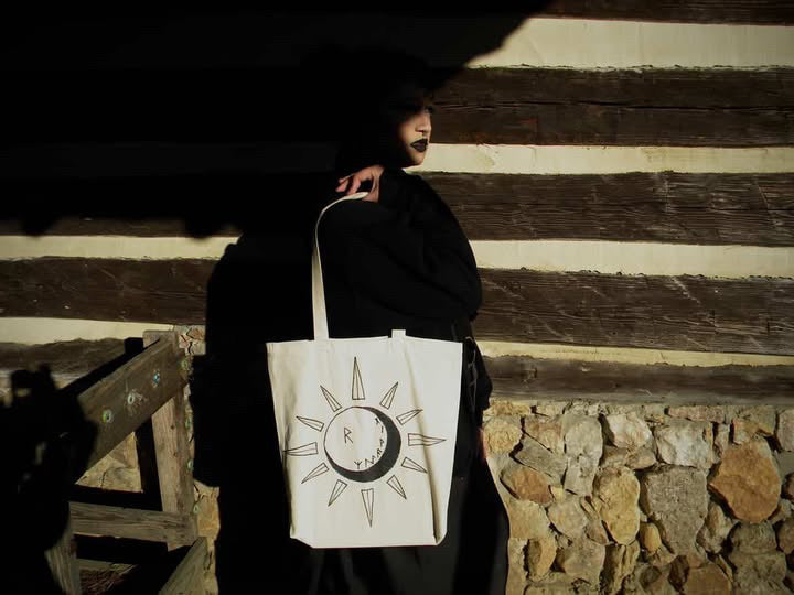 Rune Eclipse tote bag