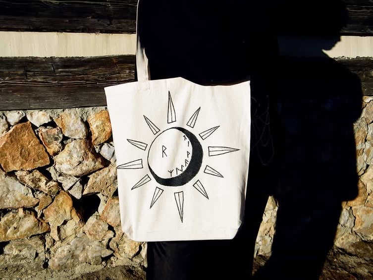 Rune Eclipse tote bag