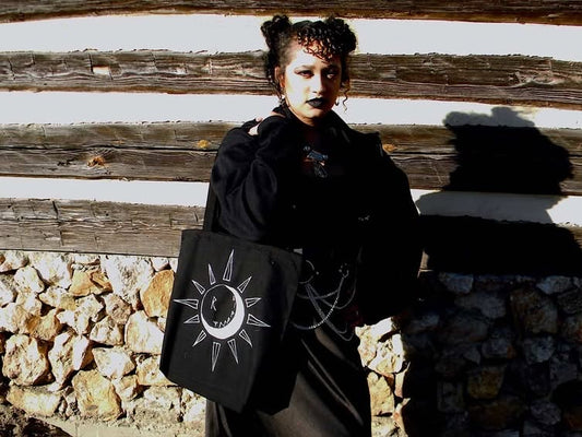 Rune Eclipse tote bag