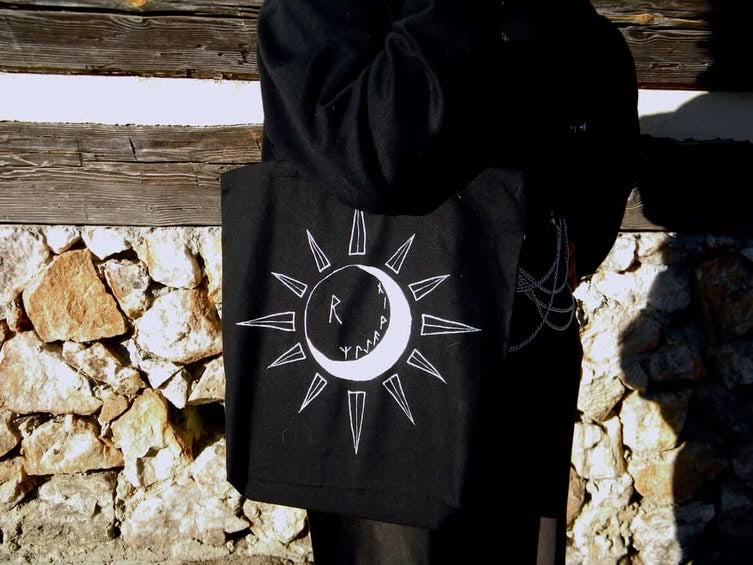 Rune Eclipse tote bag
