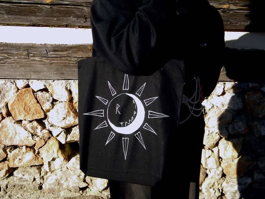 Rune Eclipse tote bag